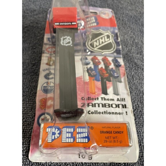 PEZ Limited Edition Zamboni Dispenser. Calgary Flames. NEW 2015 - Picture 2 of 4